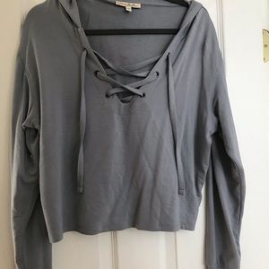 Cropped sweatshirt